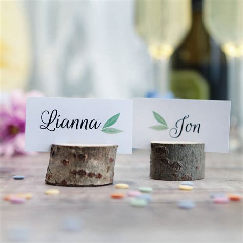 place card holders 4 inch.